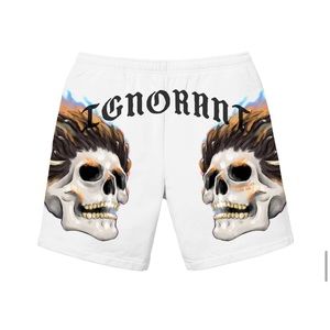 CHRISTIAN SEX CLUB IGNORANT Skull Shorts